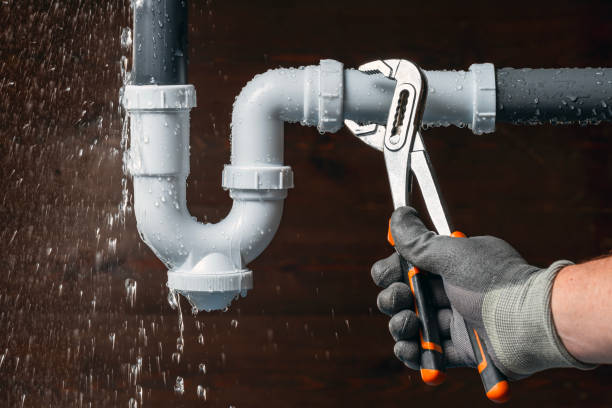 Professional Burst Pipe Repair technician working in Mount Olive, NC